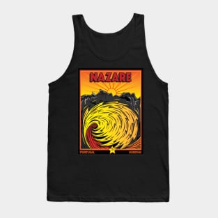 SURFING NAZARE PORTUGAL Tank Top